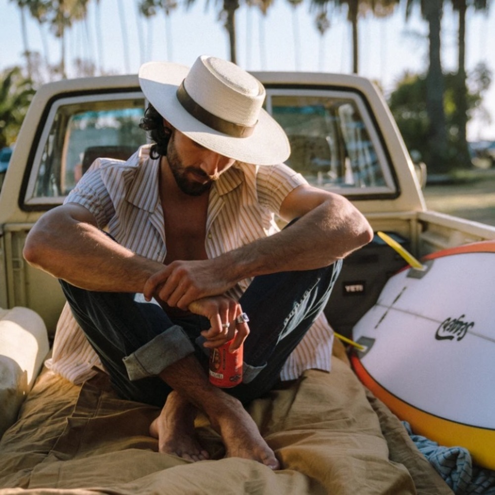 SEAGER L'AMOUR BUCKAROO STRAW HAT